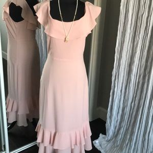 Very Soft Chiffon Dress first photo is color